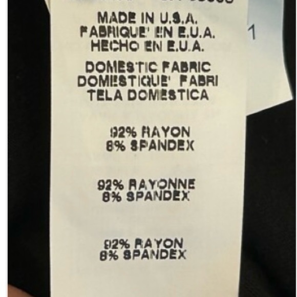 Karen Kane Elegant Black Cowl Neck Dress - Picture 4 of 4